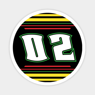 Mason Massey #02 2024 NASCAR Design Magnet